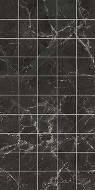 Фото Декор чипсет Коррер чёрный глянцевый обрезной 30x60x0,9 (KMD2PTG004BR) Россия