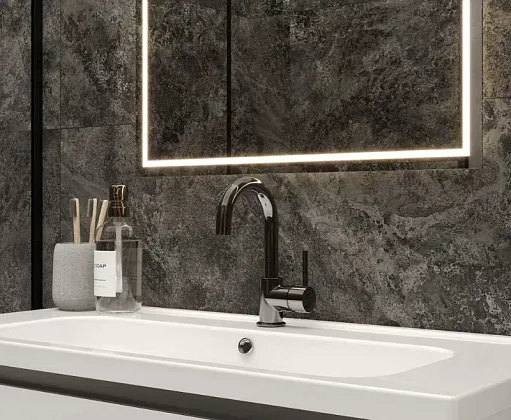 Фото Плитка Laparet 13144Tr Galaxy Pearl Матовый Обрезной 30X89,5 Индия