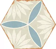 Фото Керамогранит Ennface ENPTR6037MT2225 Kaleidoscope Blue Matt 220х250х8