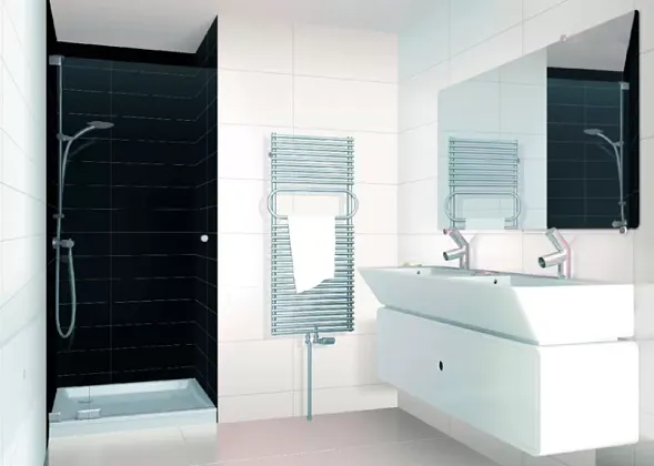 Фото Керамогранит Porcelanicos HDC Bas Blanco 59 Brillo Rect 59x59 Испания