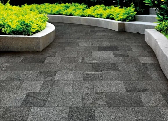Фото Керамогранит Rondine Group J88916 Le Cave Luserna Multicolor 40,6x40,6 Италия