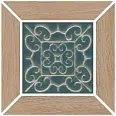 Kerama Marazzi Декор Тровазо наборный бежевый матовый 13x13x0,9 (ID153)