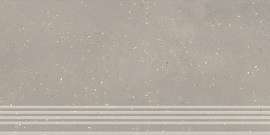 Фото Ступень Kerama Marazzi Пунтум серый светлый матовый обрезной 30x60x0,8 (KM6060G1191R8GRF)