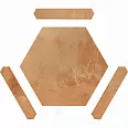 Керамогранит Monopole Menorca Rustico 22x25