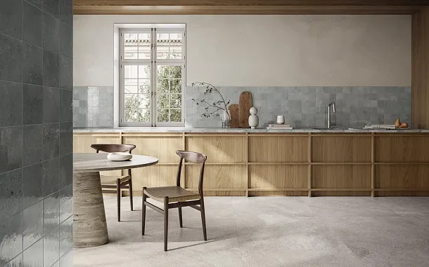 Фото Керамогранит Sant Agostino CSABESA227 Bergstone Sand Nat 120x278 Италия