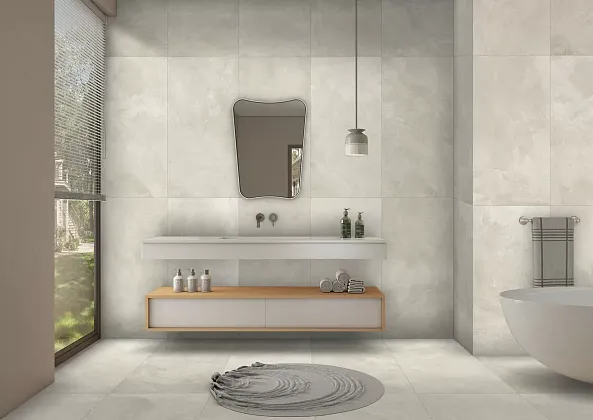 Фото Керамогранит Ennface ENLFT3208CR80160 Empire Bianco Carving 800x1600x9 Индия