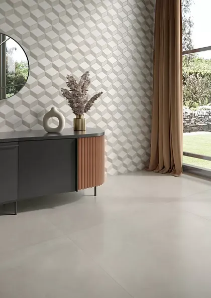 Керамогранит Touch Tortora Rett 60x120 для гостиной, для кухни, для ванной, для спальни, для прихожей Фото Керамогранит Touch Tortora Rett 60x120 Италия