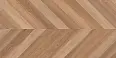 Керамогранит Laparet Wood Canarium Chevron M Тёмно-Бежевый Матовый Карвинг 60Х120