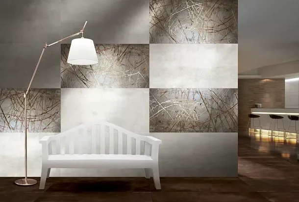 Керамогранит BRAB6 Decor Bright Bronze 30х60 для гостиной, для кухни, для ванной, для спальни Фото Керамогранит BRAB6 Decor Bright Bronze 30х60 Италия