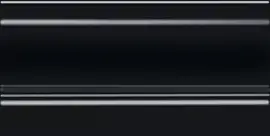 Фото Плинтус FMD034 Альвао черный матовый 20x10