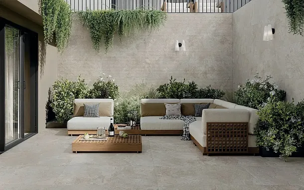 Фото Керамогранит Bottega B71615 Lithoteke Travertino Noce Honed RT 60x120 Италия