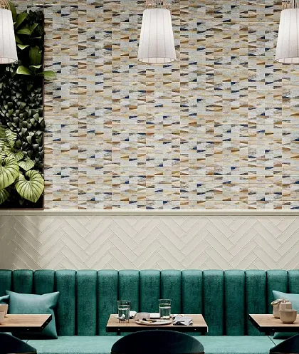 Фото Плитка Ocean Gloss White Listelo 2.5x30 Испания