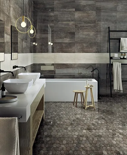 Фото Керамогранит 1066566 Fossil Bruno Lux/Ret 60x120 Италия