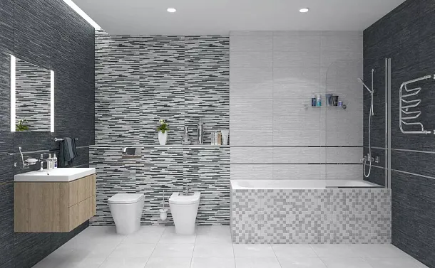 Фото Плитка Alcor белый 17-00-01-1187 20х60 Россия