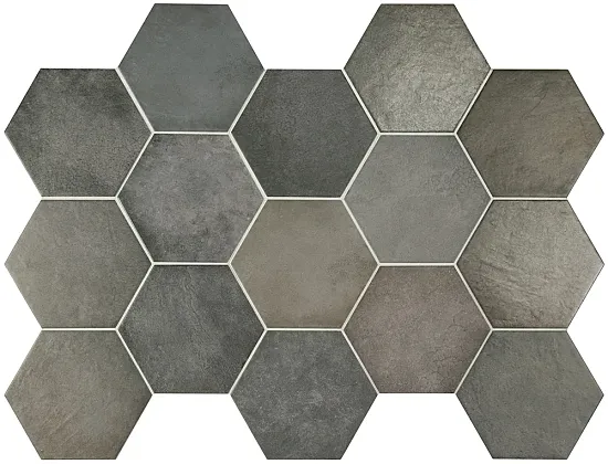 Фото Керамогранит Equipe 24954 Heritage Carbon 17,5x20 Испания