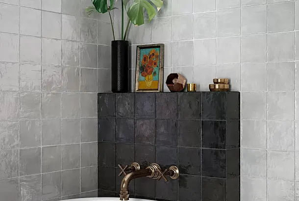 Фото Плитка 25848 La Riviera Blue Reef 6.5x20 (УТ-00029640) Испания