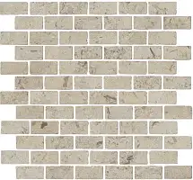 Фото Мозаика MBD013 Про Лаймстоун Антика 1 мозаичный бежевый матовый 32х30