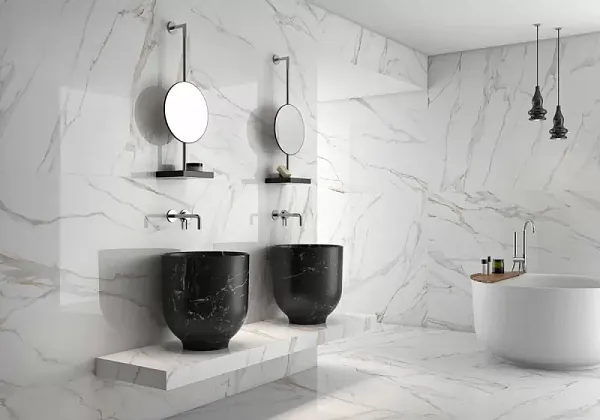 Фото Керамогранит Geotiles Aurora Gold Compacglass 60x120 Испания