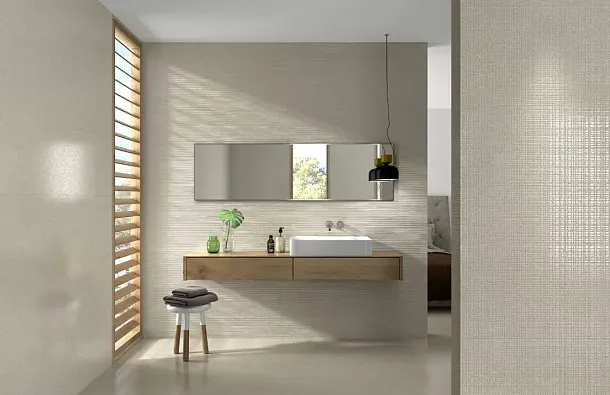 Фото Плитка Rev. DEC SOFT BEIGE LAP. RECT. 40x120 Испания