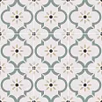 Керамогранит Smile Tile Арабески зеленый 20x20