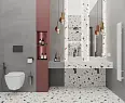 Керамогранит Laparet Terazzo Bianco Цветной Матовый Карвинг 60Х60