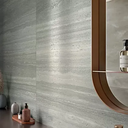 Фото Керамогранит Ariana Ceramica 0010007 Dorica Greige Nat Rett 60x120 Италия