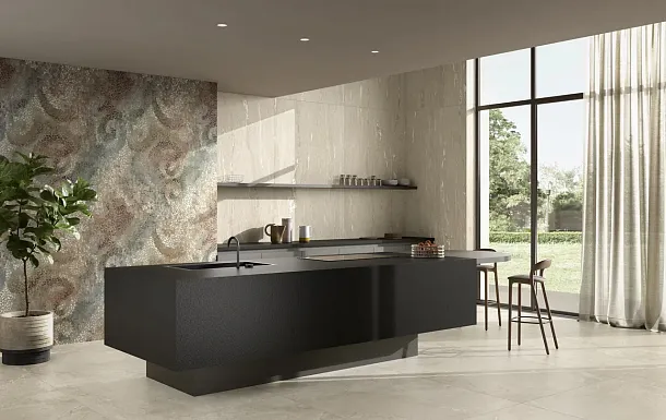 Фото Керамогранит Fondovalle ALP007 Alpine Taupe Cross Real Matt 60x120 Италия