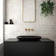 Плитка Equipe 30011 Black Ash 10х10