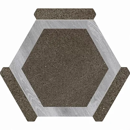 Фото Керамогранит Monopole Oregon Grafito Gris 22x25 Испания