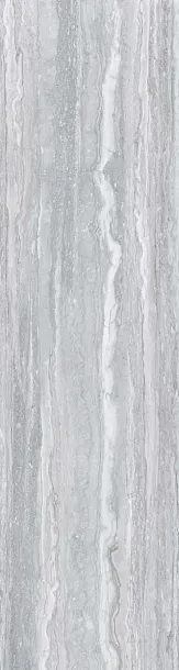 Фото Керамогранит Exterior Ceramica Travertino Gris Milagro Mat 15 mm 80x300 Индия