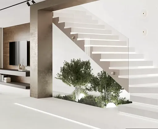 Фото Керамогранит Laparet Sandstone Bianco Pro Светло-Серый Матовый R10Gr 60Х60 Индия