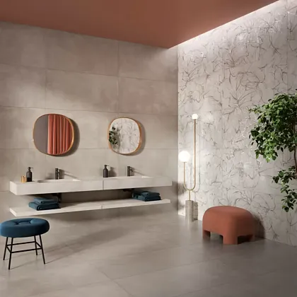 Керамогранит Touch Nero Rett 60x120 для гостиной, для кухни, для ванной, для спальни, для прихожей Фото Керамогранит Touch Nero Rett 60x120 Италия