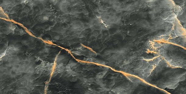 Фото Керамогранит gravita volcanic nero nero shiny sugar 60x120 Индия