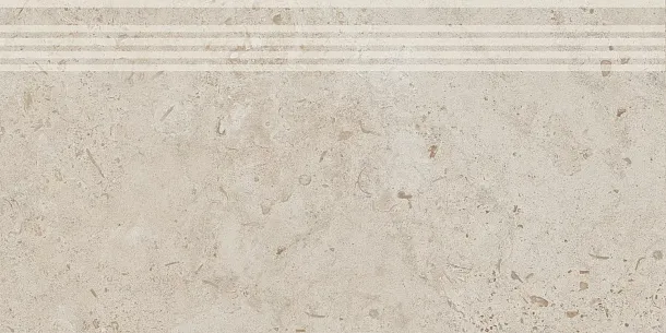 Фото Ступень DD205520R\GR Про Лаймстоун бежевый натуральный обрезной 60х30 Россия