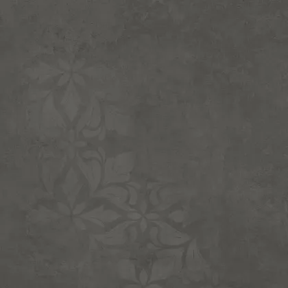 Фото Керамогранит Kerama Marazzi Хадду серый тёмный матовый декорированный 40,2x40,2x0,8 (KM4040G0091N) Россия