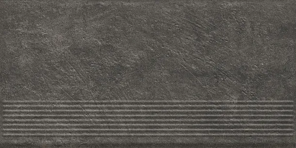 Фото Ступень Paradyz Carrizo Basalt Stopnica Prosta Struktura Mat B1a 30x60 Польша