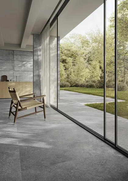 Фото Керамогранит Sant Agostino CSABEGR227 Bergstone Grey Nat 120x278 Италия