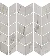 Декор Ифран мозаичный серый светлый глянцевый обрезной 30x31,2x0,9 (KMD2MSM007BR)