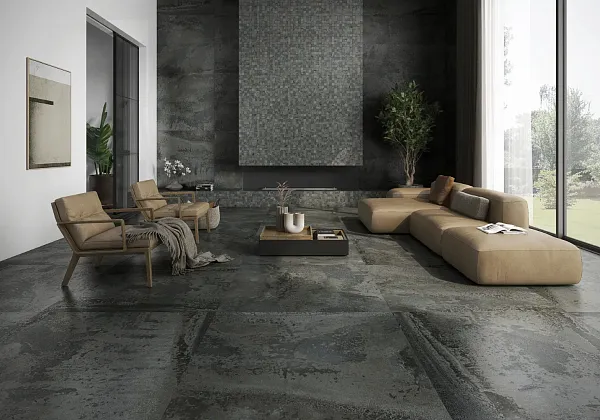 Фото Керамогранит Prissmacer Lab. Iron White Luxglass Rect 60x120 Испания