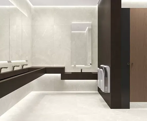 Фото Керамогранит Laparet Rocky Pearl Pro Бежевый Матовый R10Gr Str 80Х80 Индия