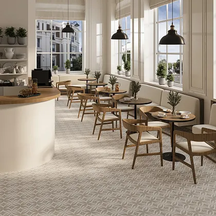 Фото Керамогранит Smile Tile Эмми 20x20 Индия