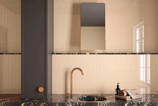 Фото Плитка Equipe 28459 Costa Nova Grey Matt 5x20 Испания