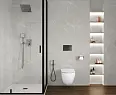 Керамогранит Laparet Pietra Blanco светло-серый матовый карвинг 60х120