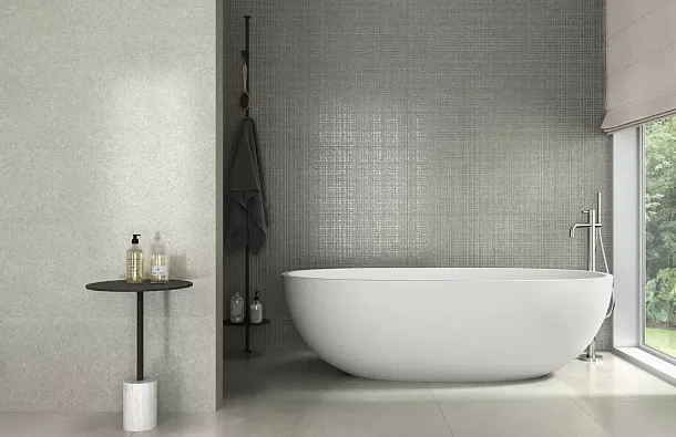 Фото Плитка Rev. DEC SOFT BEIGE LAP. RECT. 40x120 Испания