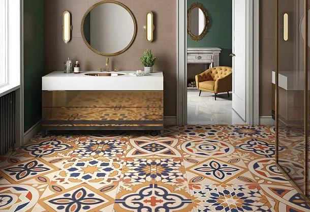 Фото Керамогранит Vermont Horizon Carving 60x60 Индия