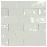Фото Плитка Equipe 25588 White 6.5x13.2