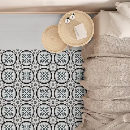 Фото Керамогранит Smile Tile Siena Trevi 19,8x19,8 Индия