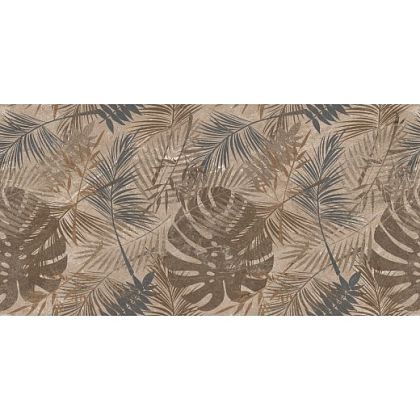 Фото Керамогранит Lambert Brown Decor 60х120 Индия