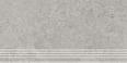 Ступень Kerama Marazzi Сплит серый светлый матовый обрезной 30x60x0,8 (KM6060G1231R8GRF)