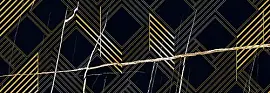 Плитка Декор ROYAL NERO ORO 24.2*70 Фото Плитка Декор ROYAL NERO ORO 24.2*70